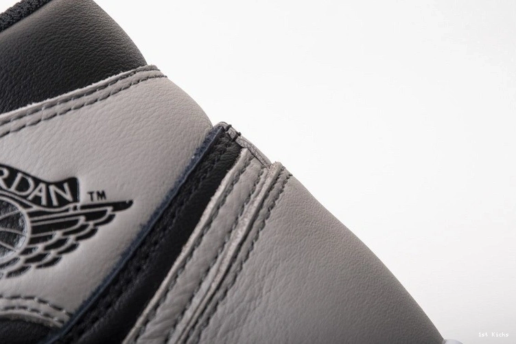 OG  1 555088-013 Retro Black Gray Air Shadow Jordan High 0313